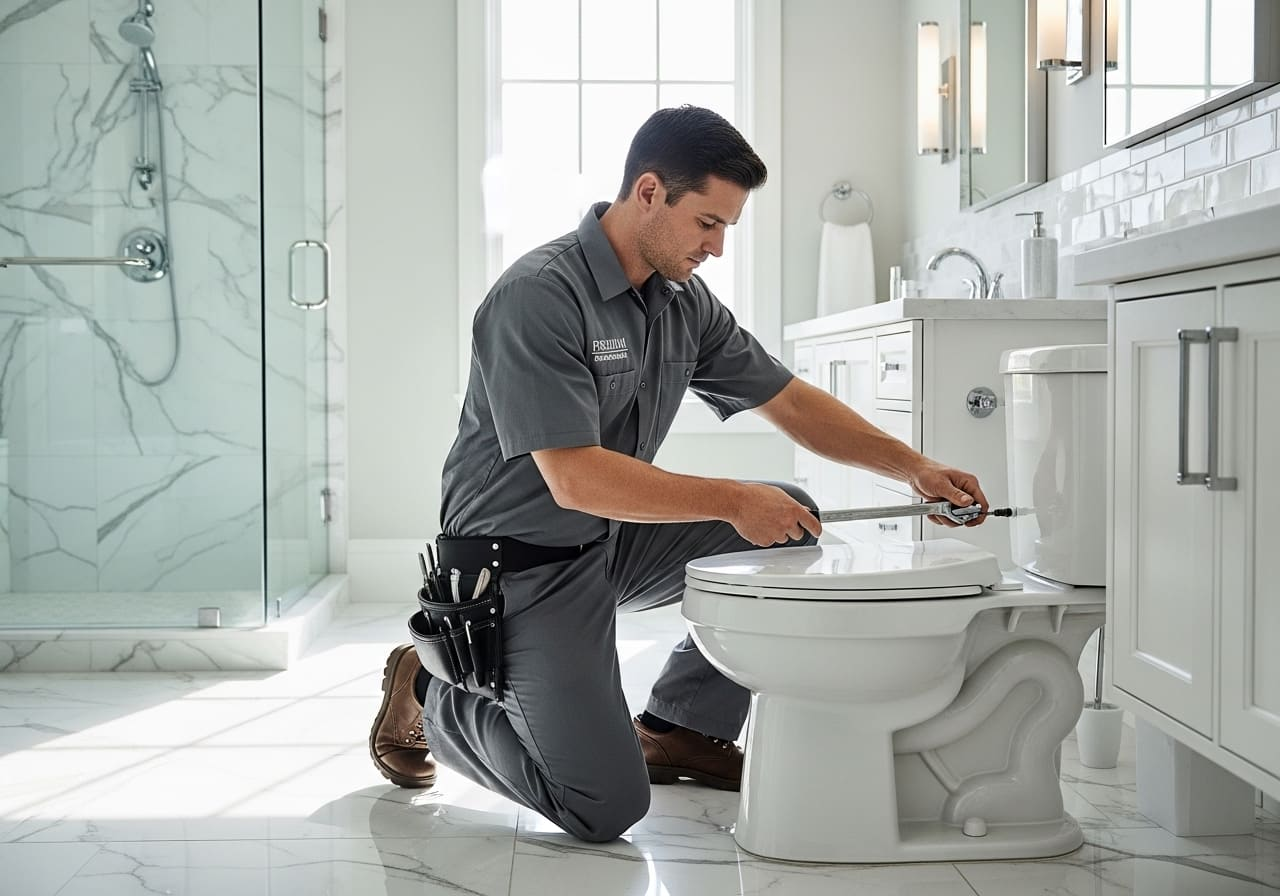 Toilet Repair & Installation in Rossville